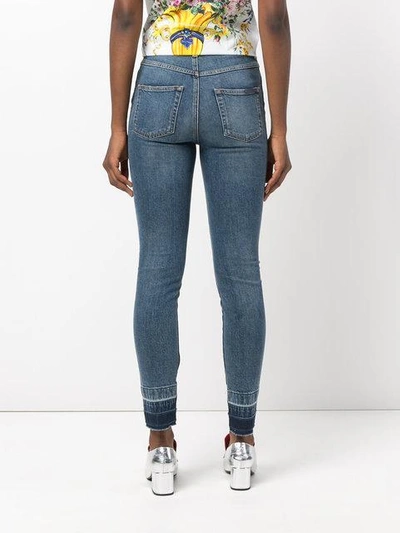 Shop Dolce & Gabbana Skinny Jeans - Blue