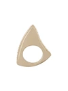 Givenchy Shark Tooth Ring - Yellow