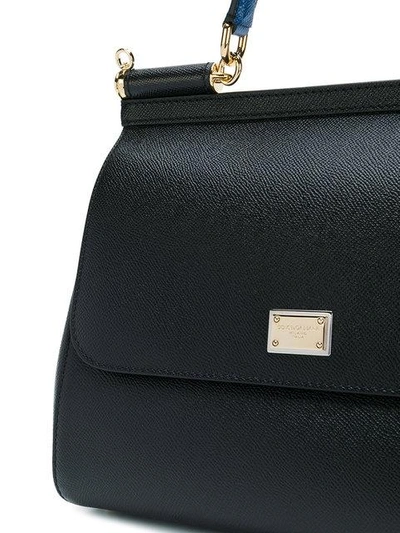 Shop Dolce & Gabbana Medium Sicily Shoulder Bag