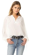 ANINE BING FLOWY BLOUSE