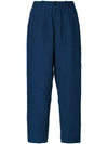 BLUE BLUE JAPAN denim cropped trousers,MACHINEWASH