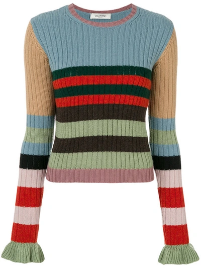 Shop Valentino Striped Sweater