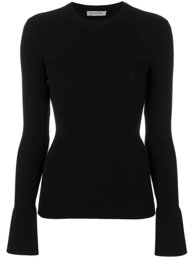 Sportmax Acca Ribbed-knit Sweater In Black