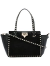 VALENTINO GARAVANI VALENTINO - VALENTINO GARAVANI ROCKSTUD TRAPEZE TOTE ,NW1B0037GDG12151101