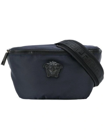 Shop Versace Medusa Palazzo Belt Bag