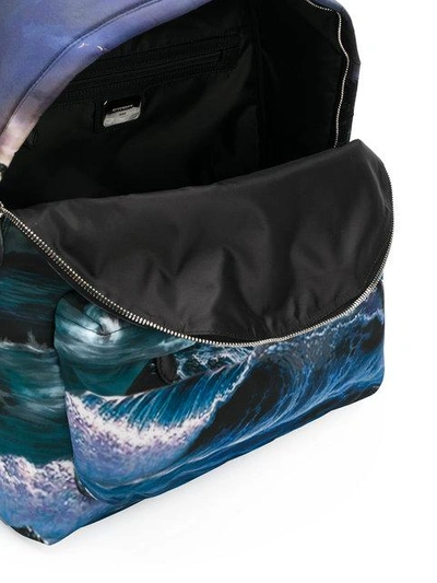 Shop Givenchy Ocean Printed Backpack