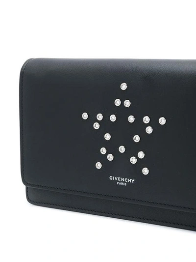 Shop Givenchy Pandora Chain Wallet In 001