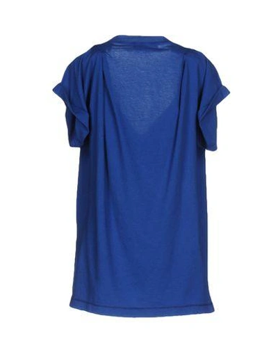Shop Pierre Balmain T-shirt In Bright Blue