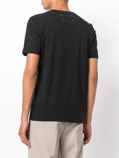 Shop Maison Margiela Classic Short Sleeve T-shirt In Black