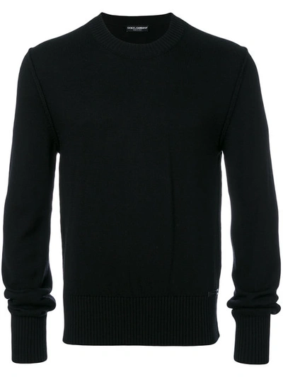 Dolce & Gabbana Wool Crew-neck Sweater