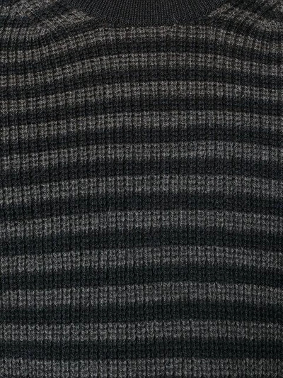 Shop Mcq By Alexander Mcqueen Stripped Knitted Jumper