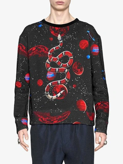 Gucci snake cheap galaxy jacket
