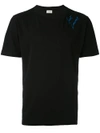 SAINT LAURENT logo embroidered T-shirt,480404YB1HC