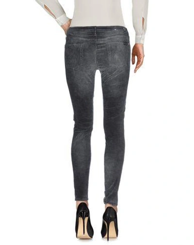 Shop 7 For All Mankind Casual Pants In Steel Grey