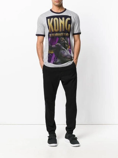 Shop Dolce & Gabbana King Kong Print T-shirt - Grey