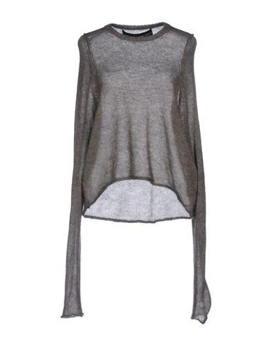 Shop Isabel Benenato Sweaters In Khaki