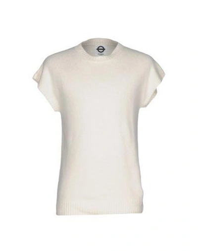 Shop Roundel London Sweaters In Ivory