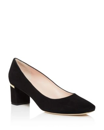 Shop Kate Spade New York Dolores Too Mid Heel Pumps - 100% Exclusive In Black