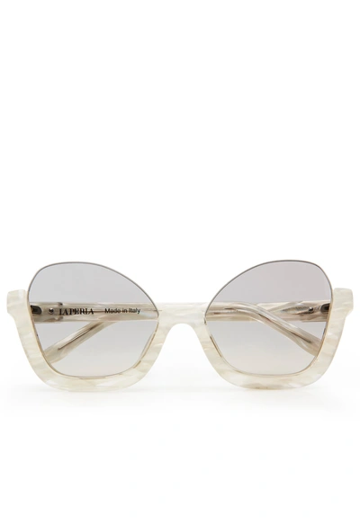 La Perla Sunglasses Balconcino Sunglasses - White
