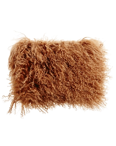 Brother Vellies Wallflower Pouch In Honey Mongolian