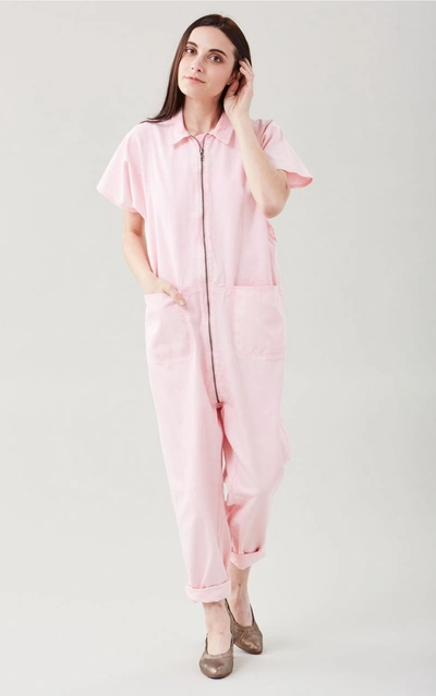 Rachel Comey Barrie Jumpsuit - Pink Acid Wash