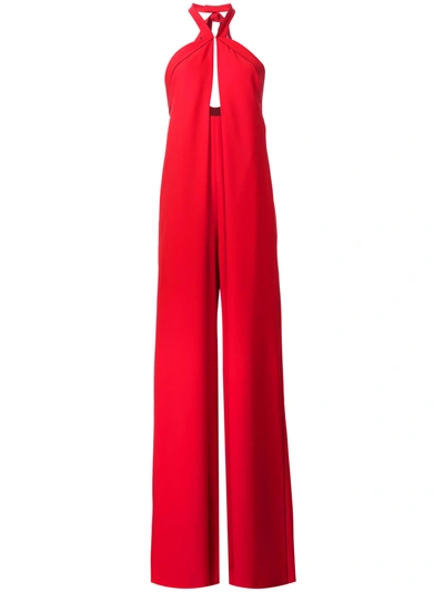 Misha Nonoo Irina Jumpsuit In Red