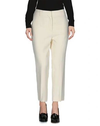 Sportmax Casual Pants In Ivory