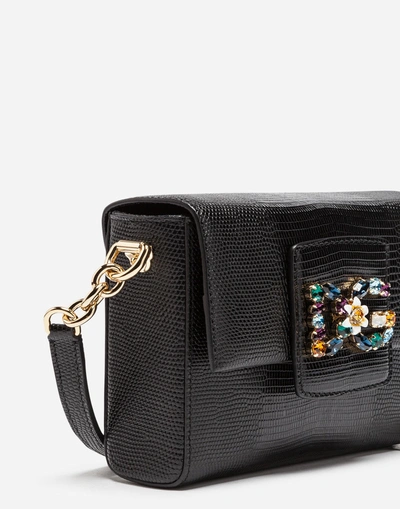 Shop Dolce & Gabbana Dg Millennials Bag In Leather In Black