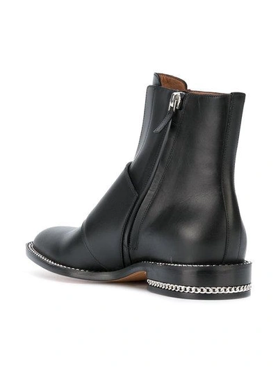 Shop Givenchy Monk Strap Ankle Boots
