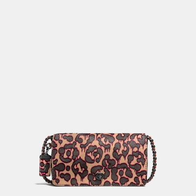 洋楽 TheNumberOfTheBeastBeastOverHammersmith Wavy Dinky Bag In Checkerboard Upcrafted Leather | Coachtopia ™