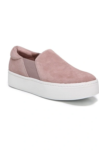 Shop Vince Warren Slip-on Sneaker In Hydrangea