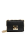 SAM EDELMAN Sissy Mini Shoulder Bag,1816456BLACK/GOLD