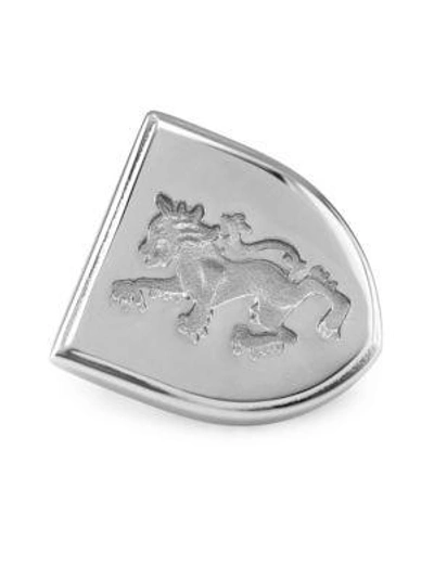 Shop David Donahue Sterling Silver Griffin Brooch