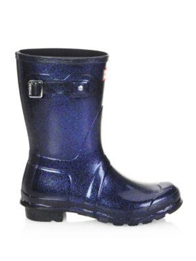 Shop Hunter Original Starcloud Short Rain Boots In Neptune