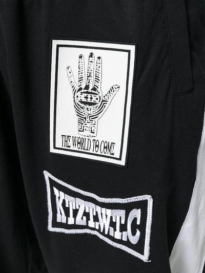 Shop Ktz Clash Embroidered Track Pants