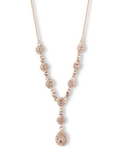 Shop Givenchy 16&#034; Crystal Y-neck Necklace