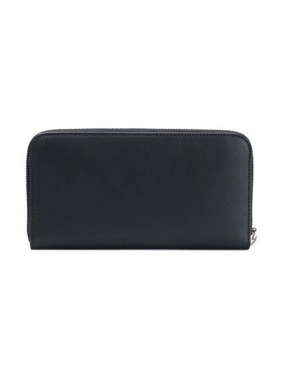 Shop Givenchy Pandora Long Zip Around Wallet In Black