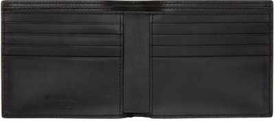 Shop Saint Laurent Black Croc-embossed East West Wallet In 1000 Black