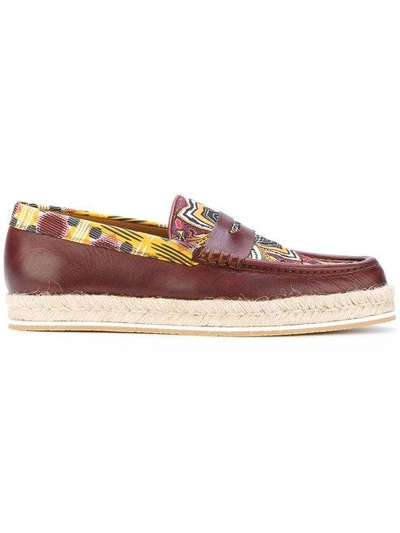 Shop Etro Espadrille Loafers