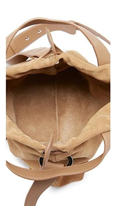 Shop Meli Melo Hazel Drawstring Bag In Light Tan