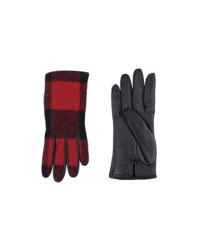 Dsquared2 Gloves In Red