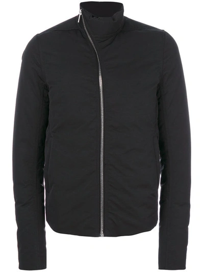 【中綿無し】Rick Owens mollino モリノジャケット Rick Owens Black Mollino Down Jacket | ModeSens