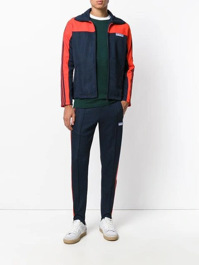 Adidas Originals Og Two Tone Tracksuit In Navy | ModeSens