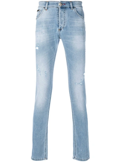 Philipp Plein Classic Skinny Jeans - Blue