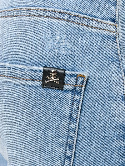 Shop Philipp Plein Classic Skinny Jeans - Blue