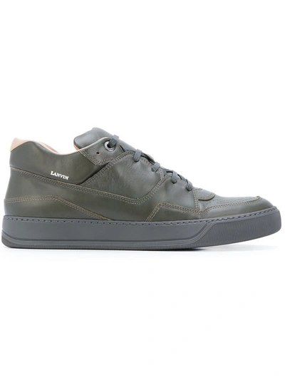 Lanvin Lace-up Sneakers - Green