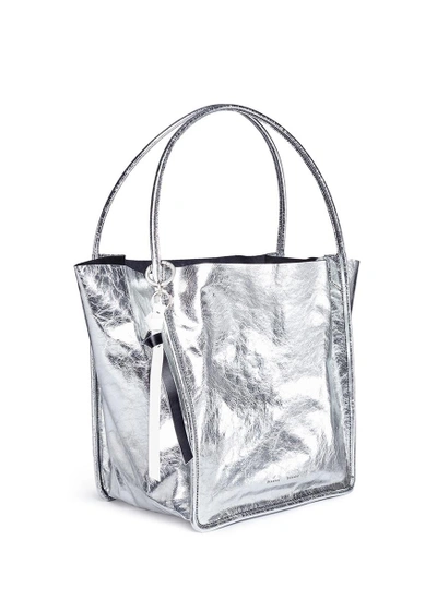 Shop Proenza Schouler Extra Large Metallic Leather Tote