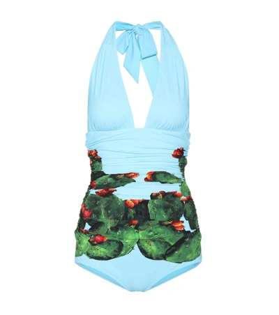Dolce & Gabbana Exclusive To Mytheresa.com - Printed Swimsuit In Multicoloured