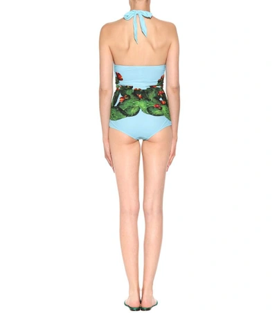 Shop Dolce & Gabbana Exclusive To Mytheresa.com - Printed Swimsuit In Multicoloured