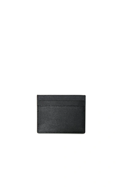 Shop Saint Laurent Cardholder In Black